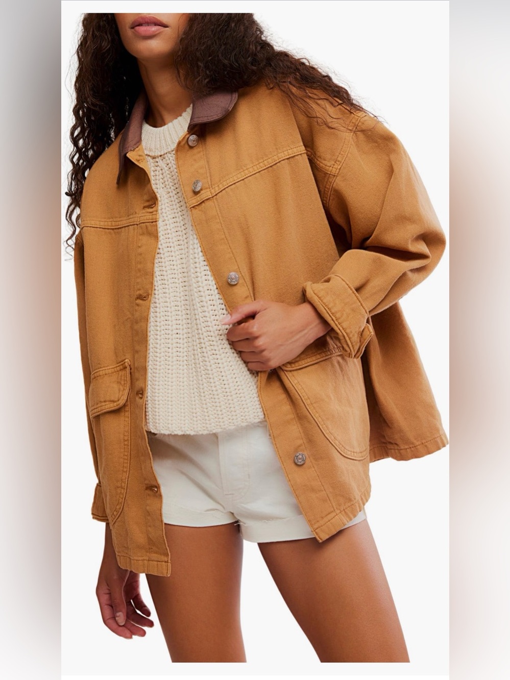 FREE PEOPLE WE THE FREE LEMON JACKET NWT